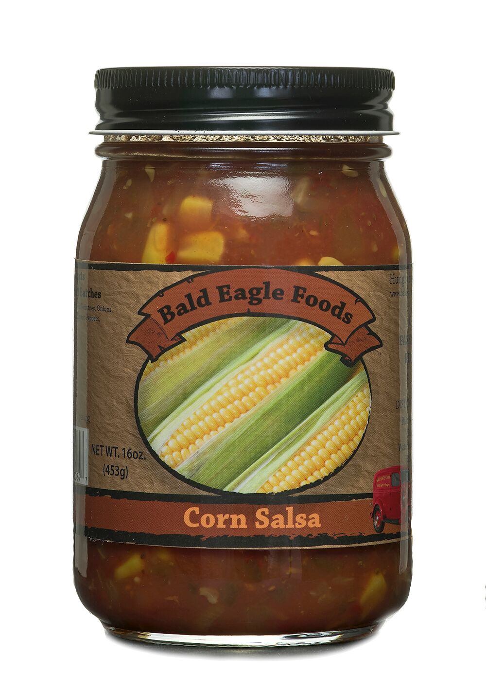 Corn Salsa, 16 oz, Bald Eagle Foods small-batch salsa