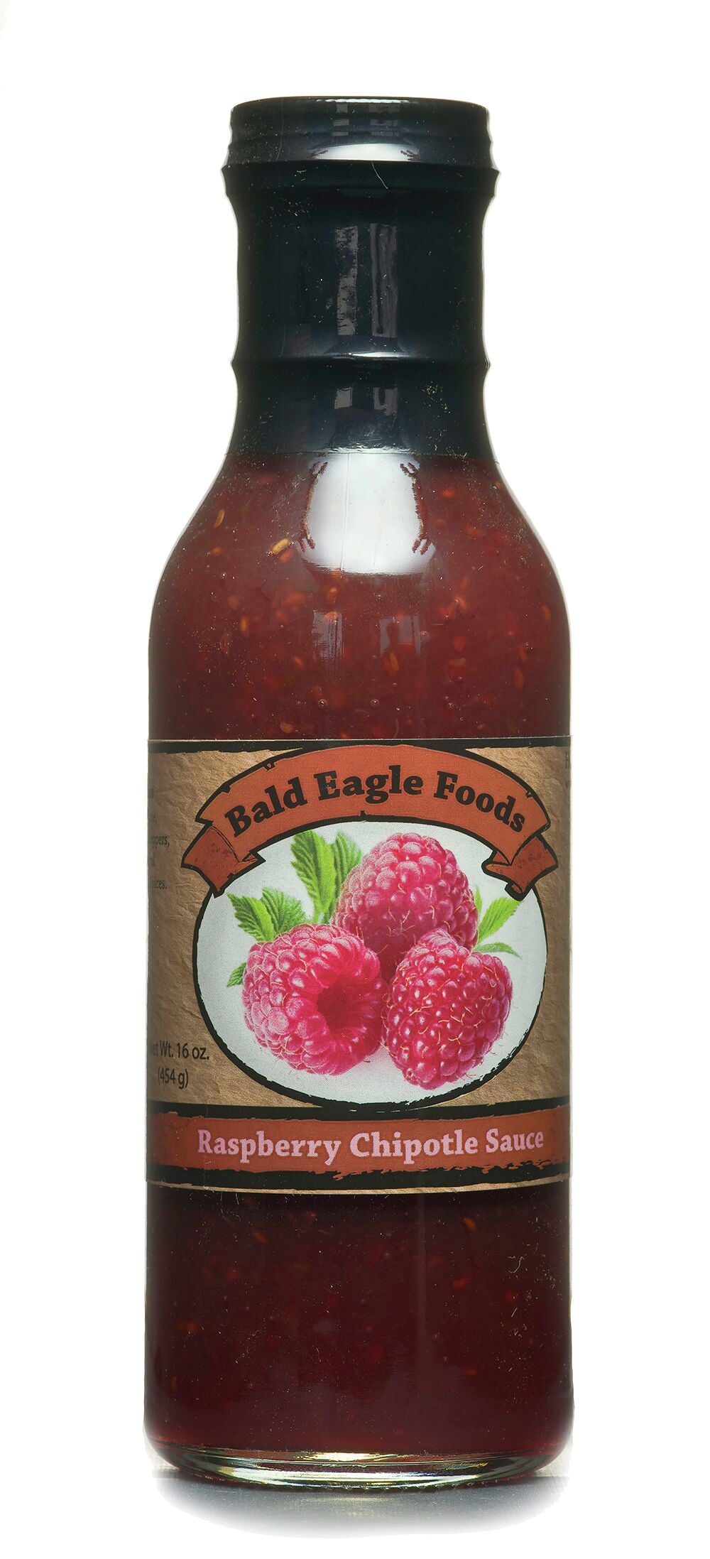 Raspberry Chipotle Sauce, 12 fl oz, Bald Eagle Foods small-batch sauce
